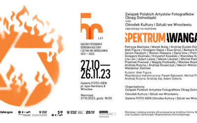 SPEKTRUM AWANGARDY / 50 lat Galerii Fotografii Ośrodka Kultury i Sztuki we Wrocławiu